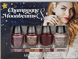 Fragrances, Perfumes, Cosmetics Nail Polish Set - Morgan Taylor Champagne & Moonbeams (nail/polish/4x5ml)