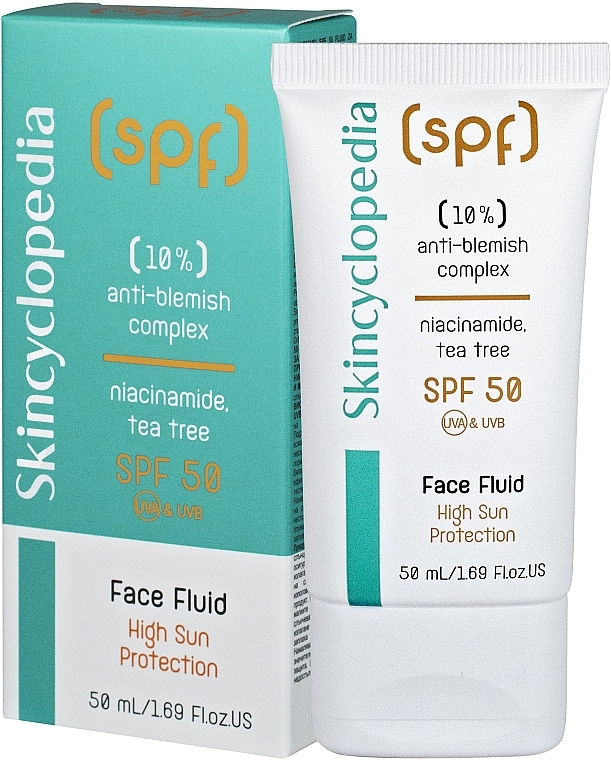 Anti-Acne Face Fluid - Skincyclopedia Face Fluid SPF50 — photo N2