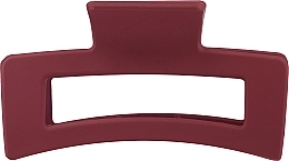 Fragrances, Perfumes, Cosmetics Claw Clip, matte, burgundy, 26867 - Top Choice Hair Claw