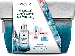 Fragrances, Perfumes, Cosmetics Set - Vichy Mineral 89 (f/ser/50ml + micellar water/100ml + f/cr/15ml + bag)