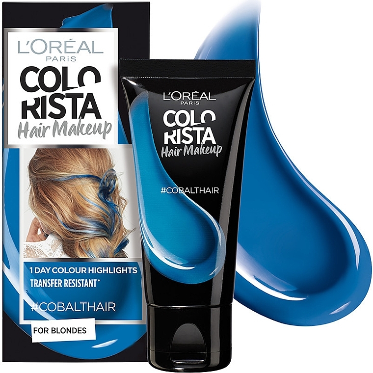 Coloring Hair Jelly - L'Oreal Paris Colorista Hair Makeup Jelly 1 Day Colour Highlights — photo N1