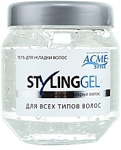 Acme-Style Styling Gel with Wet Hair Effect - Acme Color — photo N1