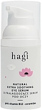 Fragrances, Perfumes, Cosmetics Natural Eye Serum - Hagi Natural Extra Soothing Eye Serum