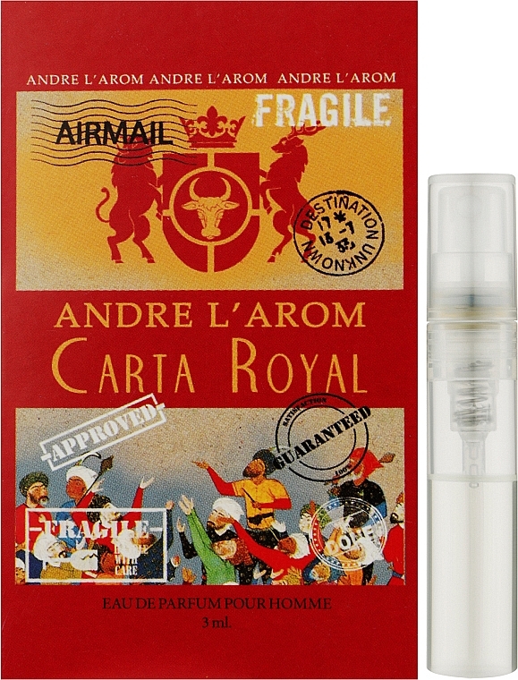 Andre L'arom Carta Royal Blue - Perfume (sample) — photo N1