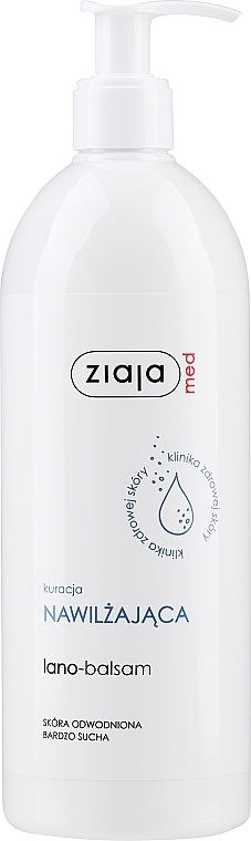 Balm for Dehydrated and Dry Face Skin - Ziaja Med Lano-Balsam — photo N1