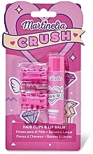 Clip and Lip Balm Set, pink - Martinelia — photo N1