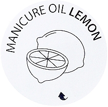 Manicure Oil "Lemon" - Semilac Care Manicure Oil Lemon — photo N2