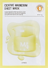 Fragrances, Perfumes, Cosmetics Magnesium Sheet Mask - A'pieu Cicative Magnesium Sheet Mask