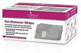 Fragrances, Perfumes, Cosmetics Gel Polish Remover Foil with Sponge - Ezflow TruGel Remover Foil Wrap