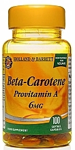 Fragrances, Perfumes, Cosmetics Beta Carotene Dietary Supplement, 100 sofgels - Holland & Barrett Beta Karoten 6mg