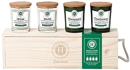 Set - Himalaya dal 1989 Candela Selection Wine In Box Set (candle/75gx4 + box/1pcs) — photo N1