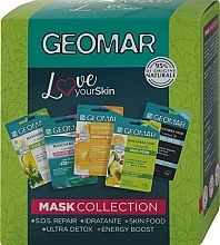 Set - Geomar Set Mask Collection Love Your Skin (f/mask/5pcs) (15ml) — photo N1