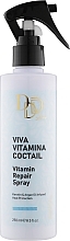 Repairing Hair Spray "Vitamin Power" - Clever Hair Cosmetics 3D Line Viva Vitamina Coctail Repair Spray — photo N1