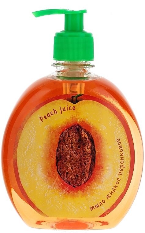 Peach Liquid Soap - Vkusnyye Sekrety — photo N2