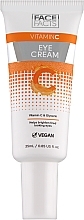 Fragrances, Perfumes, Cosmetics Eye Cream with Vitamin C - Face Facts Vitamin C Eye Cream