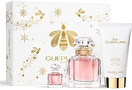 Fragrances, Perfumes, Cosmetics Guerlain Mon Guerlain - Set (edp/50ml + edp/5ml + b/lot/75ml) 