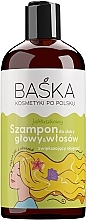 Fragrances, Perfumes, Cosmetics Volumizing Shampoo for Thin Hair 'Apple' - Baska