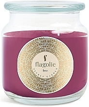 Fragrances, Perfumes, Cosmetics Lilac Scented Candle - Flagolie Secret Garden Bez Scented Candle