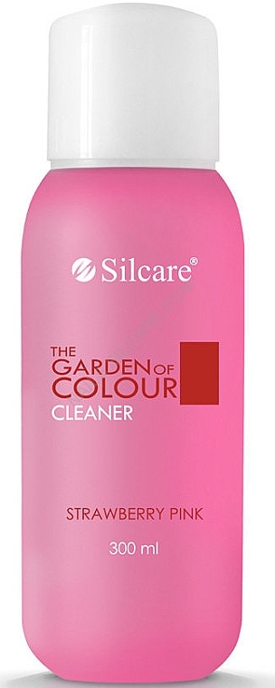 Nail Degreaser "Strawberry" - Silcare Cleaner The Garden of Colour Strawberry Pink — photo N3