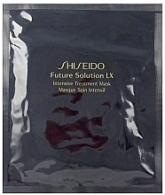 Fragrances, Perfumes, Cosmetics Sheet Mask - Shiseido Future Solution LX Intensive Treatment Mask 2 Patches