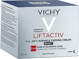 Anti-Wrinkle and Lifting Night Cream - Vichy LiftActiv Nuit Derm Source — photo N2