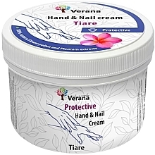 Protective Foot & Nail Cream 'Tiare' - Verana Protective Hand & Nail Cream Tiare — photo N1