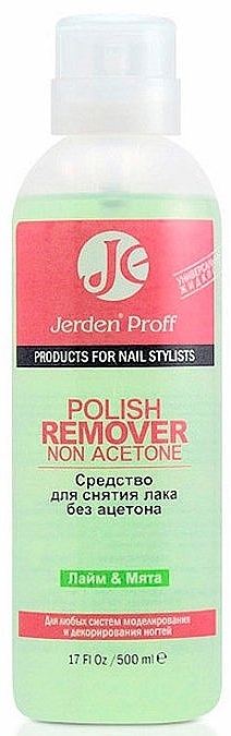 Acetone-free Nail Polish Remover - Jerden Proff Polish Remover Non Acetone — photo N2