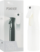 Pshicker Spray Bottle, 150 ml, white - Tico Professional — photo N1