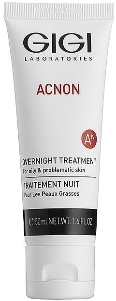 Night Cream for Oily & Problem Skin - Gigi Acnon Overnight Treatment — photo N1