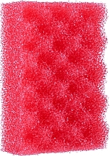 Fragrances, Perfumes, Cosmetics Anti-Cellulite Massage Body Sponge, Red - Sanel Stop Cellulite