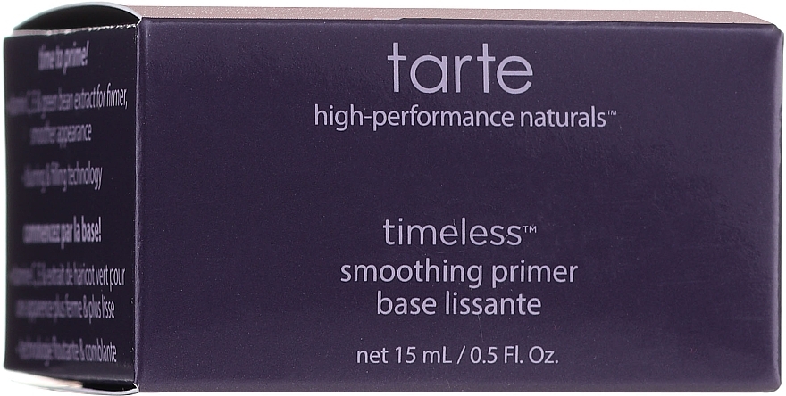 Face Primer - Tarte Cosmetics Timeless Smoothing Primer — photo N1