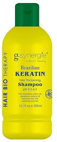 Shampoo - G-synergie Brazilian Keratin Hair Shampoo — photo N1