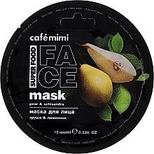 Fragrances, Perfumes, Cosmetics Pear & Schisandra Face Mask - Cafe Mimi Face Mask