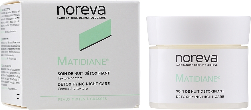 Detox Night Care - Noreva Laboratoires Matidiane Soin De Nuit Detoxifiant — photo N2