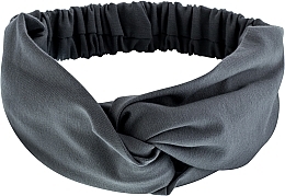 Fragrances, Perfumes, Cosmetics Knit Twist Headband, Grey - MakeUp