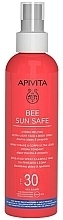 Face & Body Sun Spray - Apivita Bee Sun Safe Hydra Melting Ultra Light Face & Body Spray SPF30 — photo N2