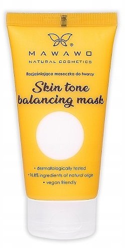 Brightening Face Mask - Mawawo Skin Tone Balancing Mask — photo N1