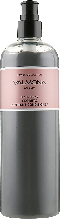 Black Peony Conditioner - Valmona Powerful Solution Black Peony Seoritae Nutrient Conditioner — photo N3