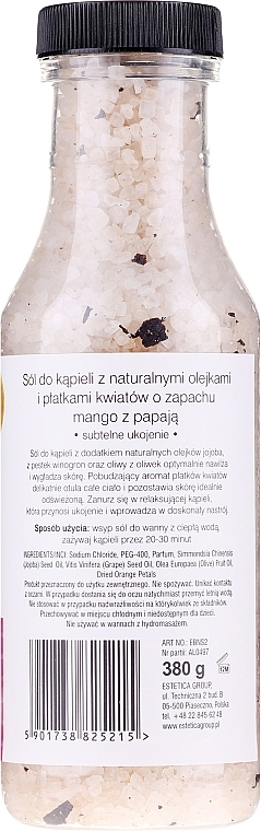 Bath Salt "Mando and Papaya" - Belle Nature Bath Salt  — photo N2