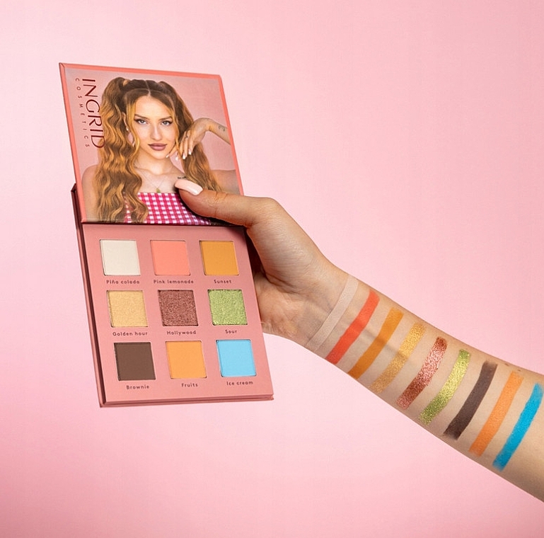 Eyeshadow Palette - Ingrid Cosmetics Team X Summer Evenings Eyeshadow Palette — photo N3