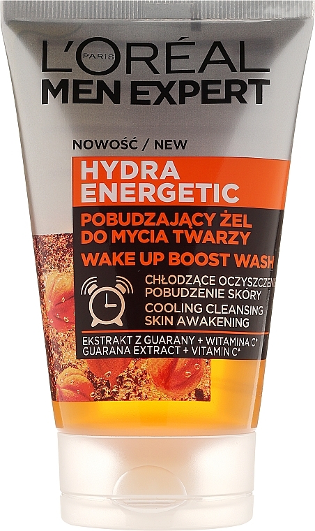 Face Cleansing Gel - Loreal Paris Men Expert Hydra Energetic — photo N1