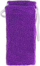 Fragrances, Perfumes, Cosmetics Massage Back Sponge & Synthetic Mitten, pink-purple - Balmy Naturel