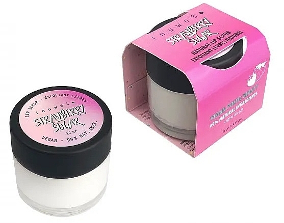 Strawberry Lip Scrub - Inuwet Lip Scrub Strawberry Sugar — photo N1