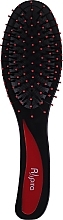 Massage Hair Brush C0253, red - Rapira — photo N1