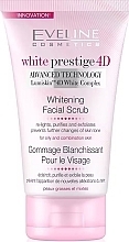 Whitening Face Scrub - Eveline Cosmetics White Prestige 4D Whitening Face Scrub — photo N2