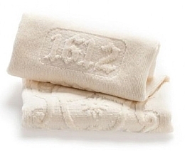 Fragrances, Perfumes, Cosmetics Cotton Towel, Ivory - Santa Maria Novella Ivory Velour Washcloth