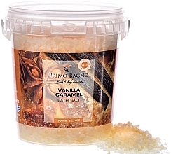 Fragrances, Perfumes, Cosmetics Vanilla & Caramel Bath Salt - Primo Bagno Vanilla & Carame Bath Salts