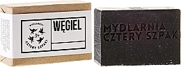 Fragrances, Perfumes, Cosmetics Soap "Carbon" - Cztery Szpaki Soap