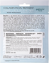 Collagen Treatment with Chocolate - Beauty Face Collagen Hydrogel Mask — photo N2