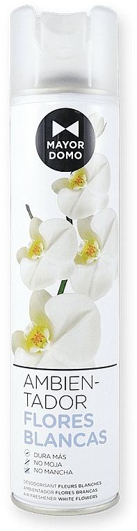 White Flowers Air Freshener - Agrado Aerosol Ambientador Flores Blancas — photo N1